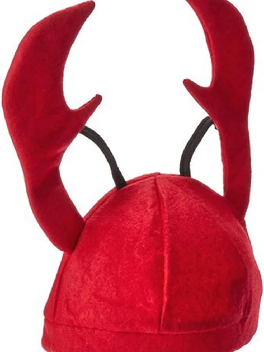 Set of 4 Red Lobster Costume Hats with Antlers